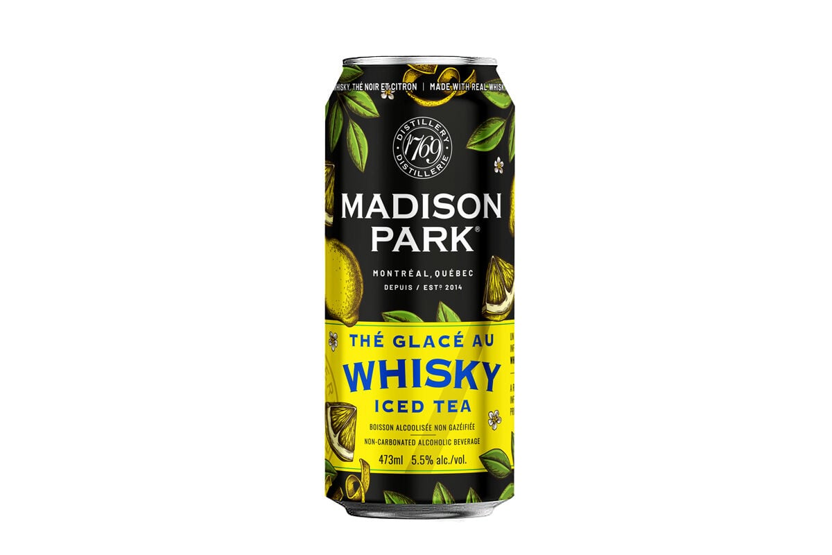 Madison Park Whisky Iced Tea 473mL_3D render